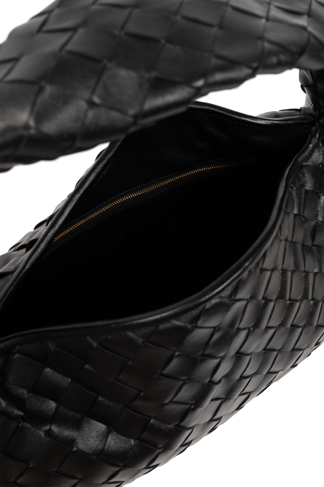 ショルダーバッグ・ポシェット BOTTEGA VENETA Small Hop Shoulder Bag Black s-l400.jpg